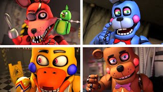 FNaF Every ROCKSTAR Character in a Nutshell [upl. by Assereht]