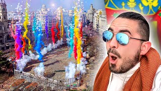 😱🔥 Esto Fue Lo Más Lindo Que Vi en España  FALLAS VALENCIA 2022   Pablo Arroyo [upl. by Ydualc]