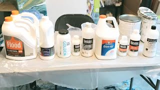 Fluid Art Pouring Mediums  How I Mix My Mediums  Beginner Acrylic Pouring Tutorial [upl. by Ahsenak]