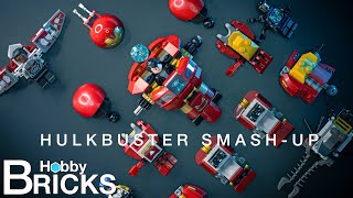 Lego Hulkbuster Smashup  Speed Build  Beat Building [upl. by Noteloc58]