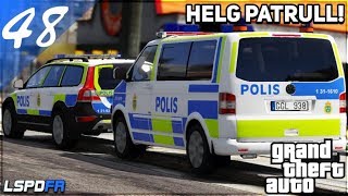 SVENSK POLIS I GTA 5 48 NÄRA DÖDEN [upl. by Monte]