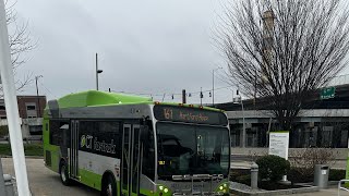 CTtransit Hartford And CTfastrak bus action [upl. by Yelnek]