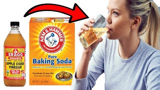 6 PROVEN HEALTH BENEFITS OF APPLE CIDER VINEGAR amp BAKING SODA DRINK  SIDEEFFECTS [upl. by Ahseik456]