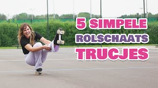 MAKKELIJKE TRUCJES MAAR SUPER INDRUKWEKKEND  Leren rolschaatsen voor beginners [upl. by Colley75]