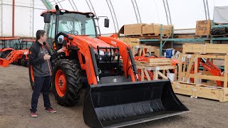 Kubota M5 Series M591 Cab Edition and ALO Loader [upl. by Lindbom]