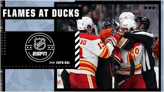 Calgary Flames at Anaheim Ducks  Full Game Highlights [upl. by Archaimbaud]