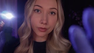 ASMR Gentle Cranial Nerve Exam For SLEEP  LowLight Minimal Talking Personal Attention 💤 [upl. by Tjon]