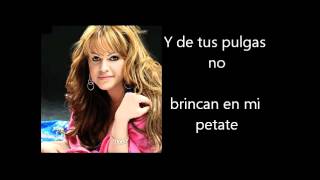 Jenni Rivera  Brincos Dieras Letra Lyrics [upl. by Pollard]