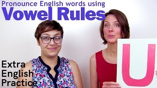 English Vowel Rules  Spelling and Pronunciation [upl. by Esinal485]