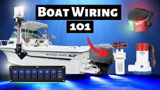 Beginner Boat Wiring Basics  The EASY Way To DIY [upl. by Roinuj431]