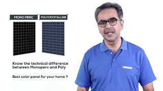 Difference Between Mono PERC and Poly Crystalline Solar Panels  Luminous [upl. by Naruq]