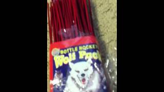 Wolf Pack bottle rockets review [upl. by Luapnhoj986]