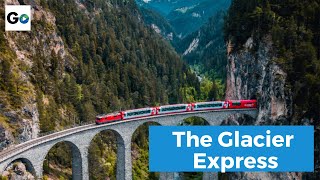 Glacier Express Train Journey Through the Swiss Alps [upl. by Kenleigh]