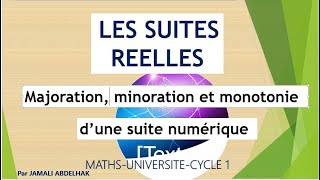 Suites  MajorationMinoration et Monotonie [upl. by Trust]