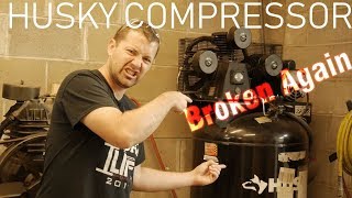 Five Minute Fix  Air Compressor Broken Again repair [upl. by Dud735]