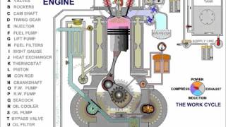 Working  Diesel fuel Injector and how nozzle spray [upl. by Gnahc82]