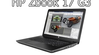 PeteRoy  HP Zbook 17 G3 Quick Overview [upl. by Ecnarf244]