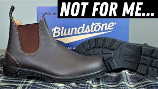 Blundstone 550  Why I decided not to keep mine [upl. by Krauss]