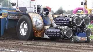 Tractor Pulling MADE 2012  45T Heavy Modified EUROCUP  FULL [upl. by Cresa208]