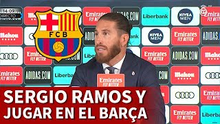 El último acto de servicio al Madrid de Ramos quot¿Te irías al Barcelonaquot [upl. by Ayikat]