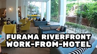 Furama Riverfronts waterfall lounge [upl. by Narhem245]