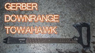 Gerber Downrange Tomahawk Review  Actual Use and Abuse tactical tomahawk [upl. by Abil581]