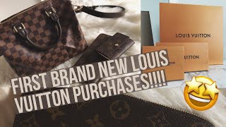 Louis Vuitton Speedy Bandoulière 25 Clemence Wallet and Key Holder  Unboxing [upl. by Kassab]