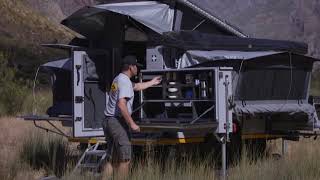 Bushwakka Africa Bhoma SETUP 4 Sleeper 4x4 Off Road Caravan [upl. by Prudy]