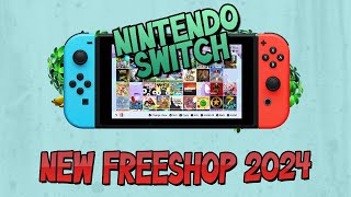 Nintendo Switch How To Add The UltraNX Free Shop 2024 [upl. by Riay]