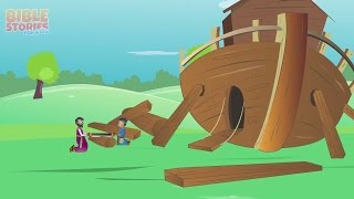 Noah Builds an Ark 100 Bible Stories [upl. by Mindi]