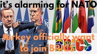 Turkeys Official Request to Join BRICS What Happens Next [upl. by Ruperto808]