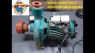 COMO CONECTAR UN MOTOR MONOFASICO how to connect a single phase motor [upl. by Balkin]