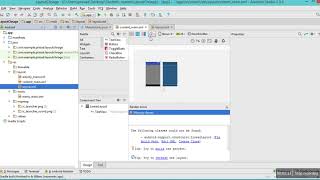 How To Change Constraint Layout To Linear Layout In Android Studio  Class Not Found Issue Solved [upl. by Thorne241]