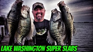 GIGANTIC CRAPPIE OF LAKE WASHINGTON MS Full length eps [upl. by Ainesej]