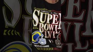 Who won that Super Bowl2022 Super Bowl NFL Apparel t shirt [upl. by Leann]