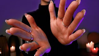 ASMR Extremely Relaxing Slow Hand Movements for Sleep  Up Close Face Touch  Visual Triggers [upl. by Service]