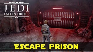 How to Escape from Prison  Star Wars Jedi Fallen Order [upl. by Emelyne717]