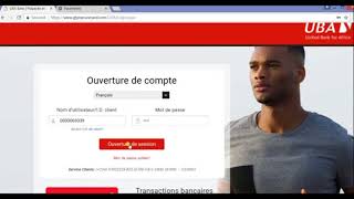 Africard 1ère CONNEXION A VOTRE COMPTE UBA [upl. by Noerb]