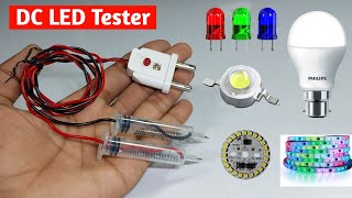 How to make electric powerful tester using led bulb  Led tester  9w bulb and 30v Led tester [upl. by Bianca]