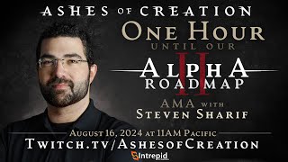 Ashes of Creation  Alpha Two Roadmap Showcase and AMA Livestream  Reaction [upl. by Perot30]