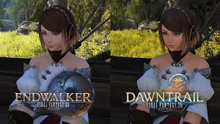 FFXIV  655 vs 70 Graphics Comparison Edit [upl. by Karub]