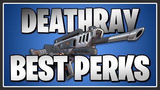 The BEST PERKS for the Deathray in Fortnite Save the World [upl. by Torrin352]