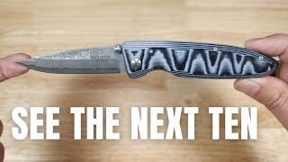 PART 2NEXT TEN KNIVES UNBOXING BEST FOLDING EDC KNIVES FROM JAPAN MCUSTA QUICK REVIEW [upl. by Arvin636]