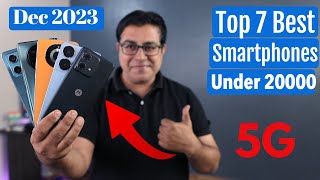 Top 7 Best Phones Under 20000 in Dec 2023 I Best Smartphone Under 20000 [upl. by Manas]