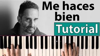 Como tocar quotMe haces bienquotJorge Drexler  Piano tutorial partitura y mp3 [upl. by Sillyrama]