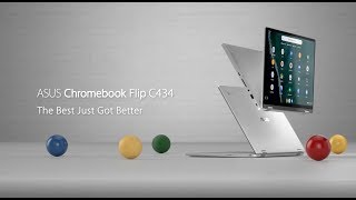 The Best Just Got Better  Chromebook Flip C434  ASUS [upl. by Ahsenev663]