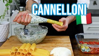 A Healthier FuntoMake Pasta Recipe Spinach Ricotta Cannelloni [upl. by Monagan]