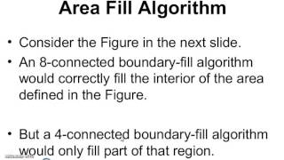 Area Fill Algorithm [upl. by Nepean844]