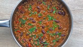 Chilli Con Carne Recipe  One Pot Meal  Mexican Favourite Food [upl. by Roselani290]