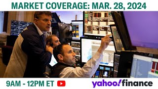 Stock market today Stocks steady as booming firstquarter comes to close  March 28 [upl. by Albrecht]